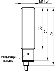 Габариты OY A44A-2-10-P